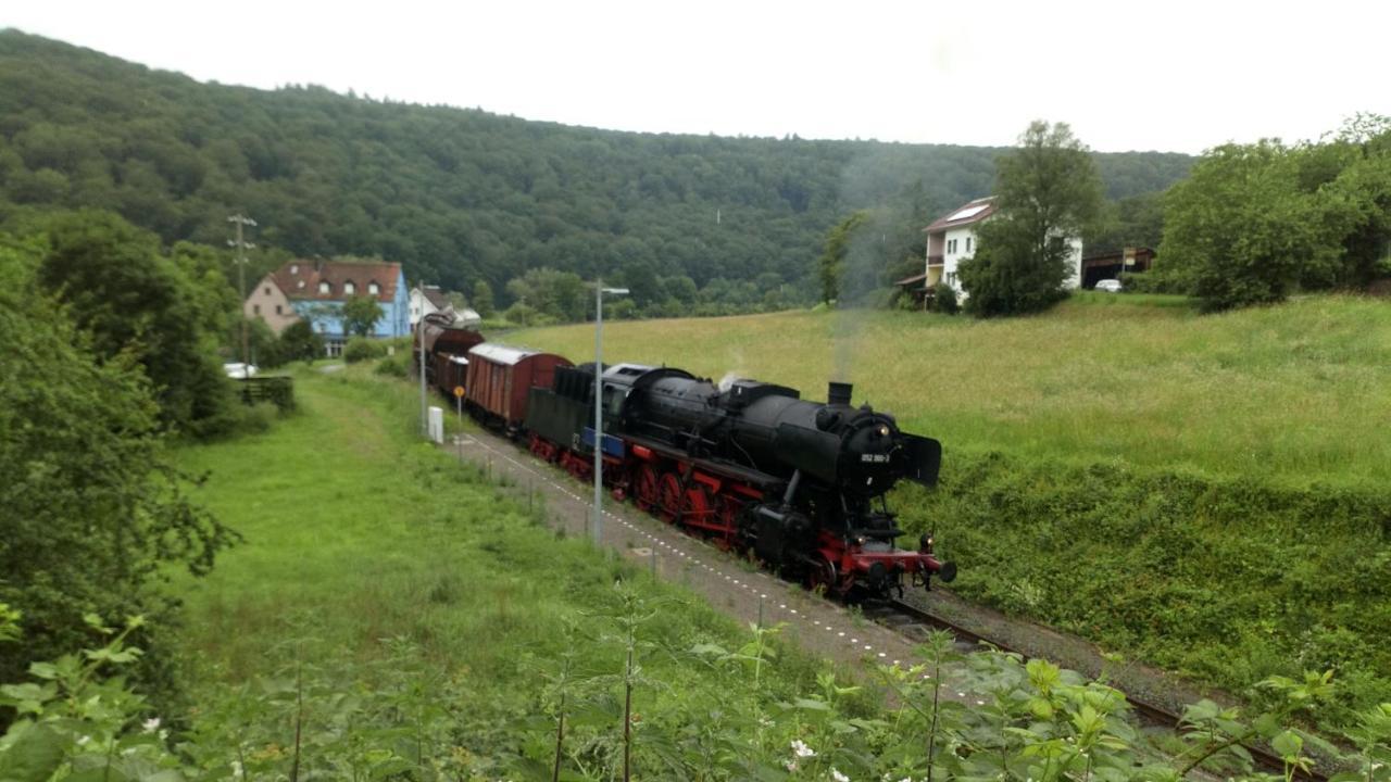 דירות Gräfendorf Reitstation Rossmuehle מראה חיצוני תמונה